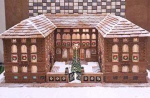 Washington DC Corprate Office custom gingerbread biulding