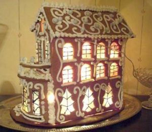 California Anaheim Old shoe custom gingerbread house