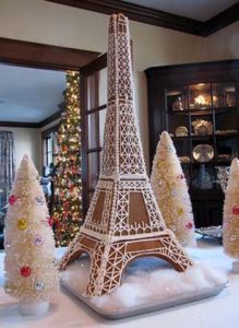 Austin Texas Custom Gingerbread Eiffel Tower