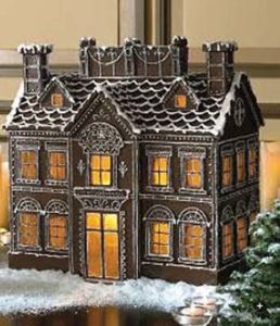 Phoenix Arizona Ancient Manson Christmas custom gingerbread house