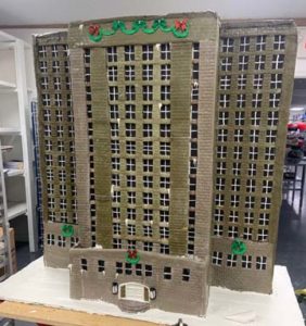 California San Diego Corporate Twenty Story Office Gingerbread Custom Building