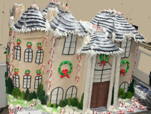 Washington DC Marland Fairytale Santas Gingerbread castle