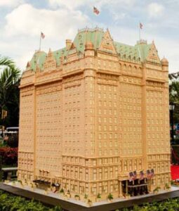Washington Downtown Mammoth Castle Gingerbread Biulding