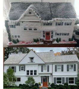 Chicago Illinois Customer Personal Home Identical Match Gingerbread House