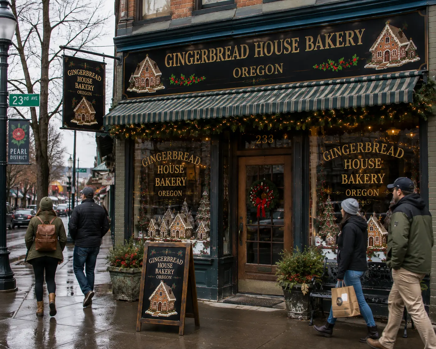 Custom gingerbread bakery in Oregon